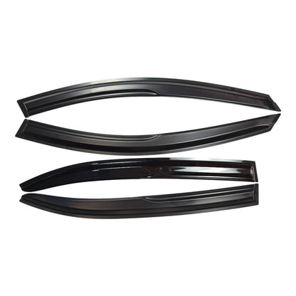 M Style Window Visors Acrylic For 2014-2019 Mazda 3 Sedan Hatchback