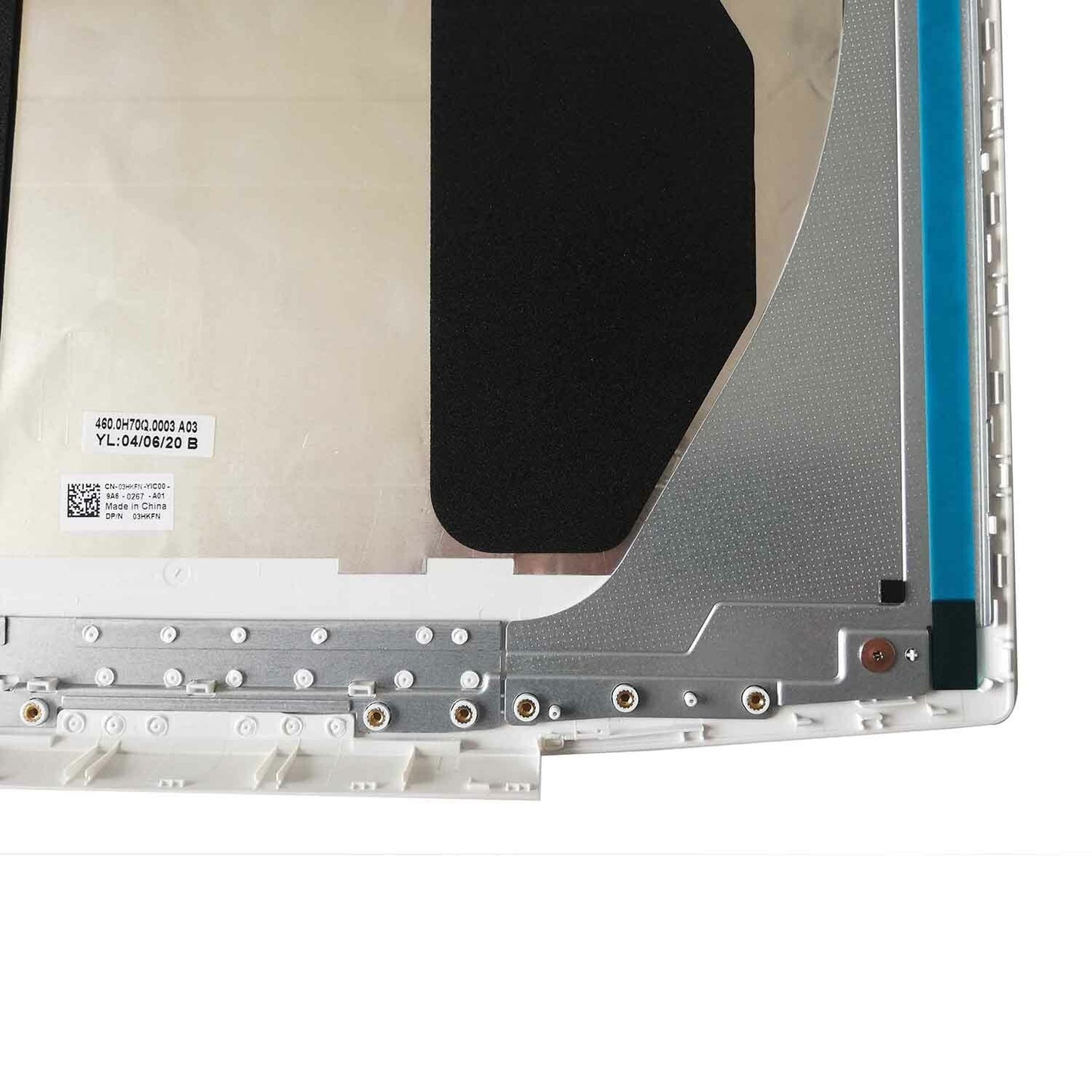 New White Back Cover Front Bezel Hinges Screws For Dell G3 15 3590 Top 03HKFN US