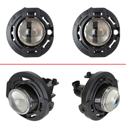 For 15-23 Dodge Challenger Bumper Fog Lights Driving Lamps Pair w/Wiring Switch