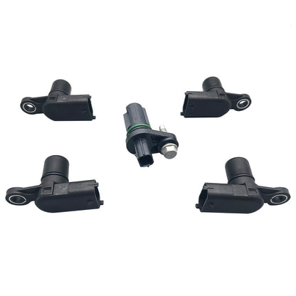 5pcs For Buick Enclave LaCrosse 3.6L Camshaft & Crankshaft Position Sensors