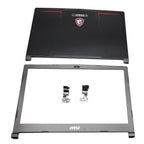 New For MSI GE63 Raider RGB MS-16P5 Top LCD Back Cover+Front Bezel+Screen Hinges