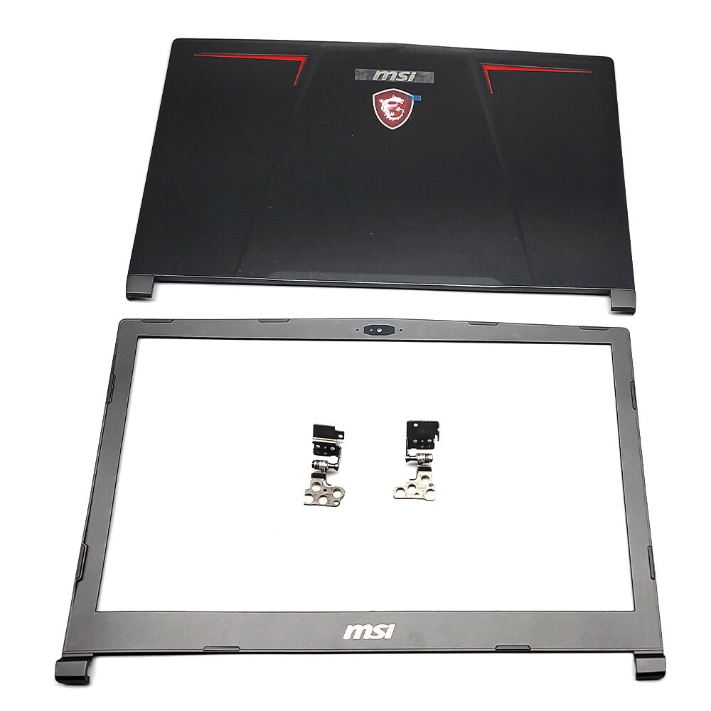 New For MSI GE63 Raider RGB MS-16P5 Top LCD Back Cover+Front Bezel+Screen Hinges