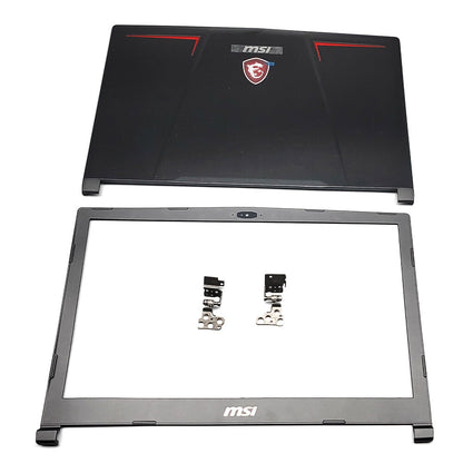 New For MSI GE63 Raider RGB MS-16P5 Top LCD Back Cover+Front Bezel+Screen Hinges
