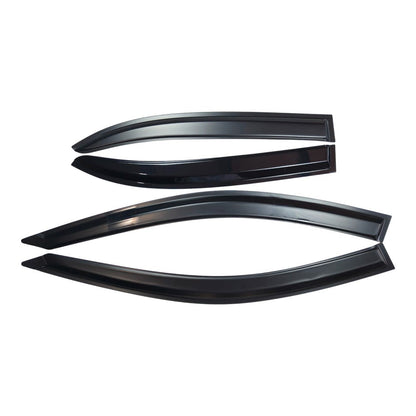 WAVY 3D STYLE WINDOW VISOR VENT SHADE FOR 2003-2008 TOYOTA COROLLA