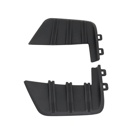 2PCS Front Bumper Cover Trim Molding Fit For 2019 2020-2022 Chevy Silverado 1500