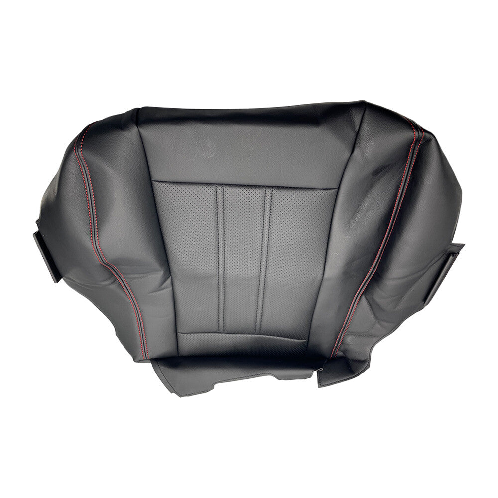 Driver Bottom Leather Seat Cover Red Seam For 2008-2020 Dodge Grand Caravan