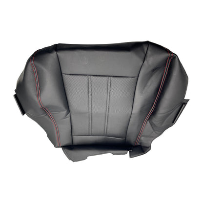 Driver Bottom Leather Seat Cover Red Seam For 2008-2020 Dodge Grand Caravan