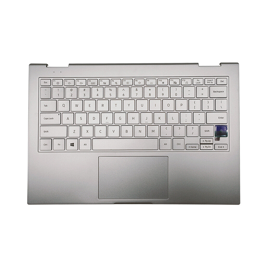 New For Samsung Galaxy Book Flex NP730QCJ Palmrest Keyboard Touchpad BA98-02211A