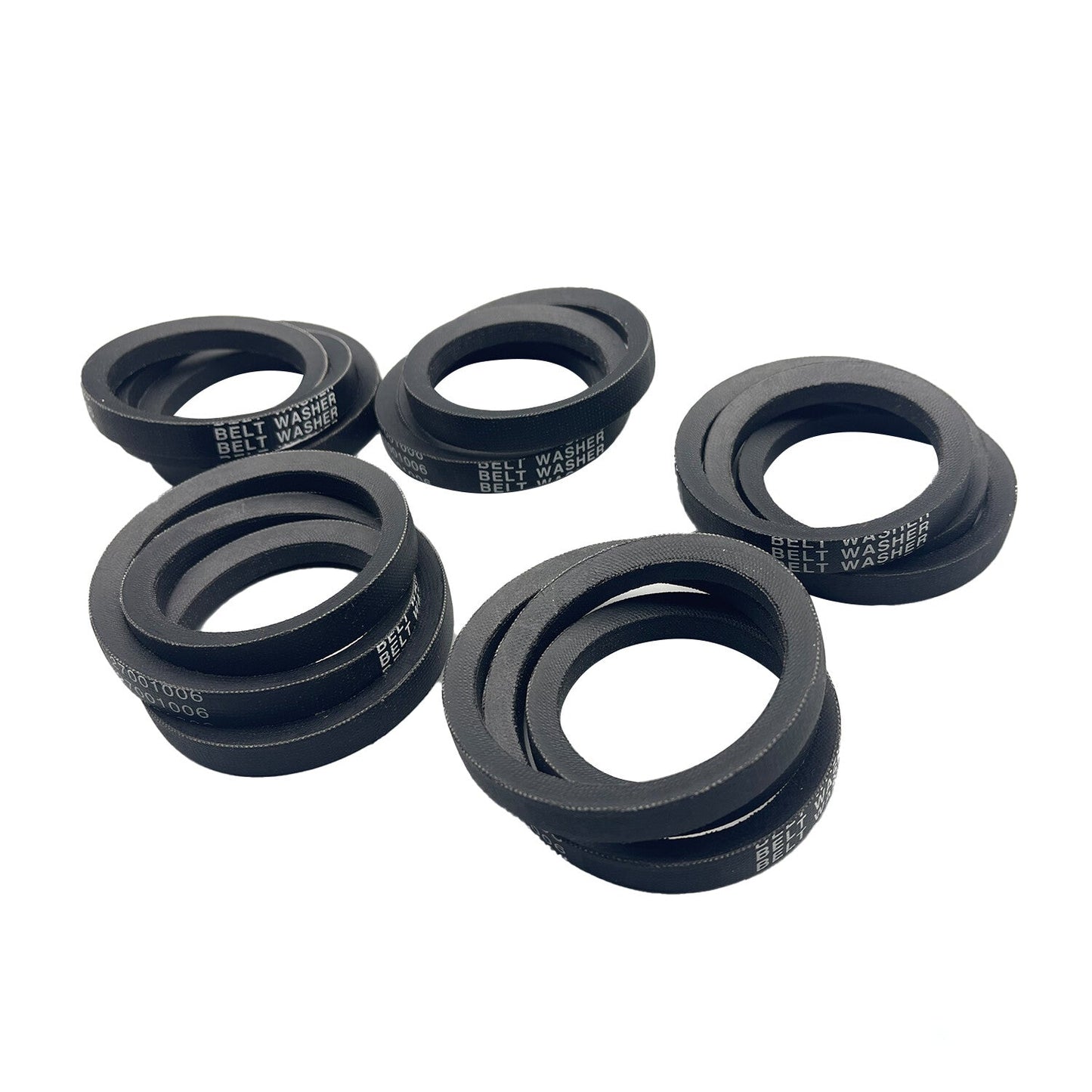 5Pcs New Belt 27001006 Compatible For Whirlpool Amana Maytag Washer 38174 Black