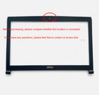 New LCD Back Cover+Front Bezel For MSI GL72 GP72 MS-1795 MS-1796 MS-1799 MS-179B