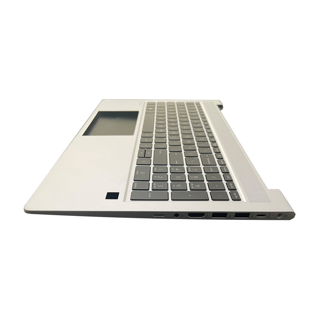 For HP Probook 450 455 G9 Palmrest With Backlit US Keyboard Sliver N01933-001 US
