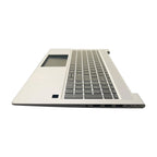 For HP Probook 450 455 G9 Palmrest With Backlit US Keyboard Sliver N01933-001 US
