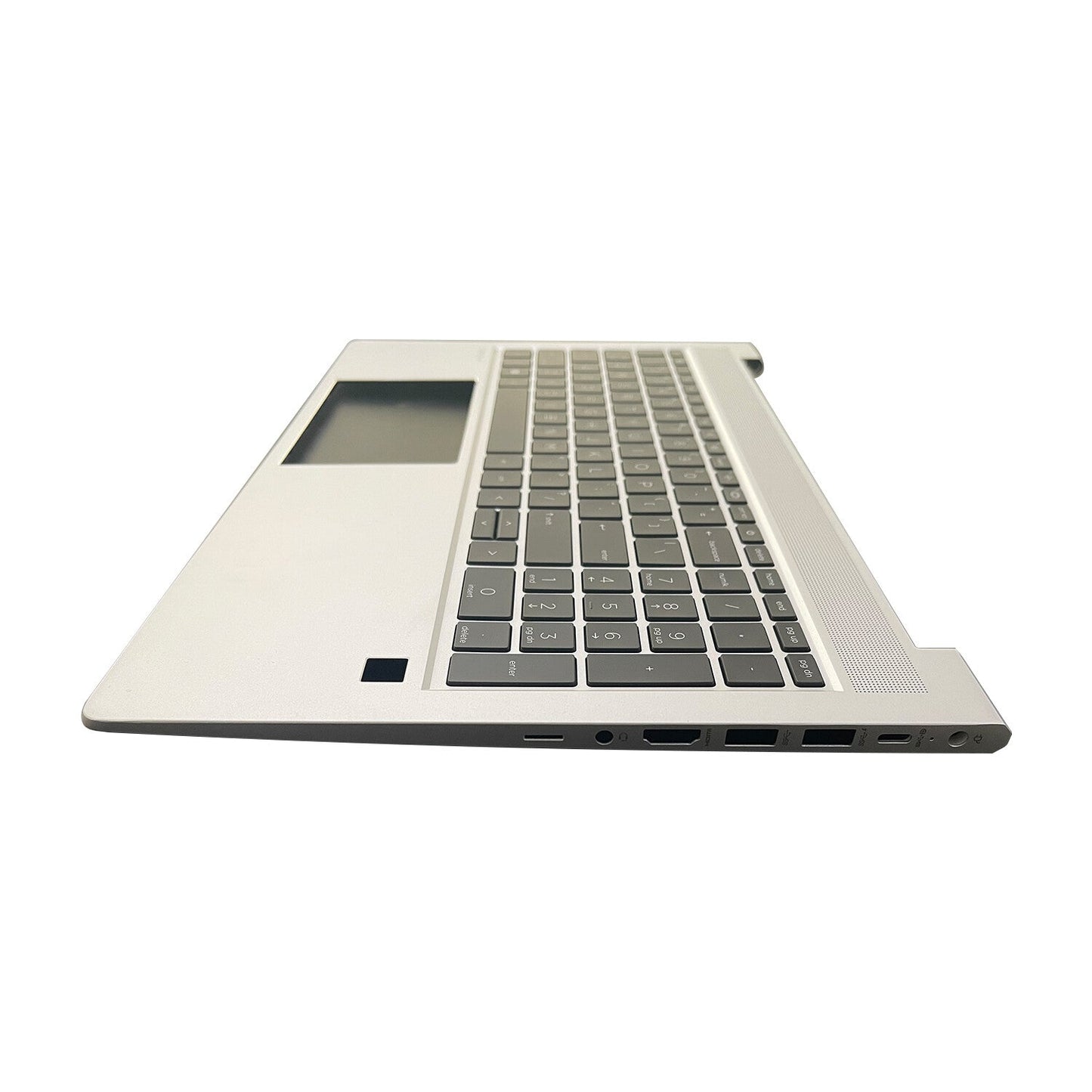 For HP Probook 450 455 G9 Palmrest With Backlit US Keyboard Sliver N01933-001 US