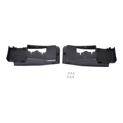 Front LH RH Plastic Tow Hook Bezel 2Pcs for Ford F 350 Super Duty 2022 Lariat