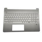 For HP 15-DY 15-EF 15-ef0023dx Palmrest Non-Backlit Keyboard L63578-001 FPR Hole