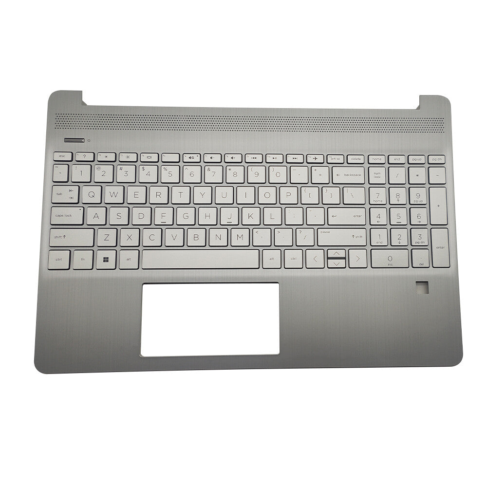 For HP 15-DY 15-EF 15-ef0023dx Palmrest Non-Backlit Keyboard L63578-001 FPR Hole