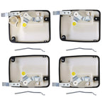 4× Front & Rear Outside Door Handle Fit For 1999-2016 Ford Super Duty F250 F350