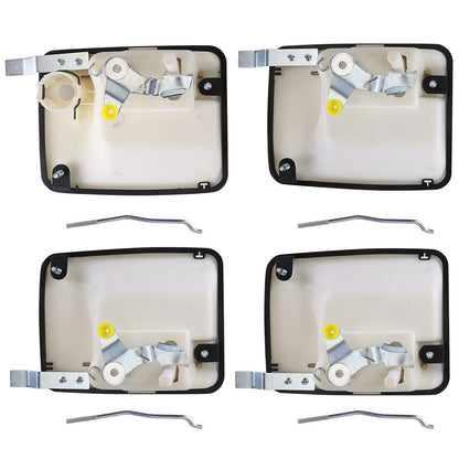 4× Front & Rear Outside Door Handle Fit For 1999-2016 Ford Super Duty F250 F350