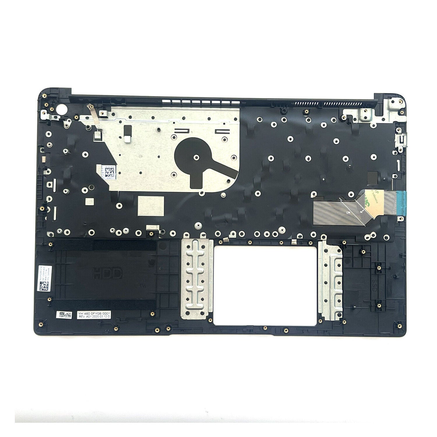 New For Dell Latitude E3500 3500 Palmrest Keyboard Upper Case Non Backlit 0XPXMR