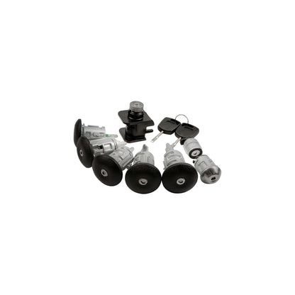 Car Door Cylinder Lock Set of 8 pcs,Front and Rear Driver Door Lock Switches