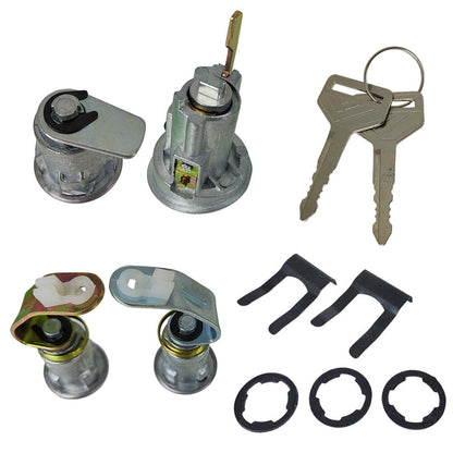 For FJ43/FJ45 1975-1986 4.2L Gas Ignition Switch & 2x Door Locks