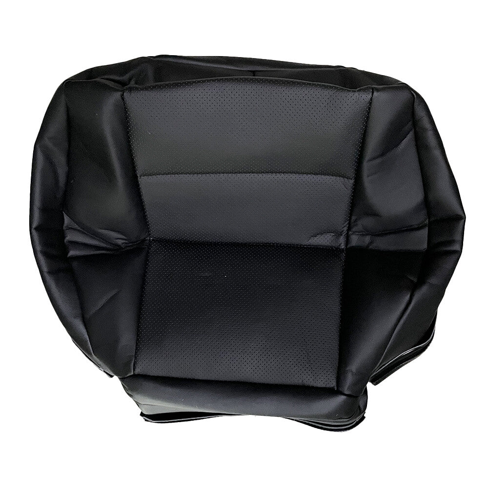For 2008-2014 Mercedes Benz C300 350 Driver Bottom Leather Seat Cover Black