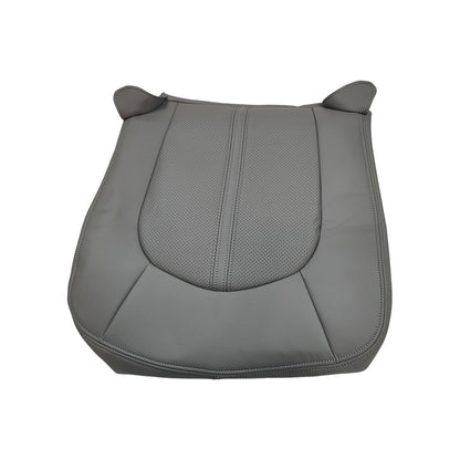 For 2008 2009 - 2013 Cadillac CTS Front Driver Bottom Leather Seat Cover Gray