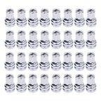 For Ford Super Duty F-250 F-350 450 HCPZ-1012-B (32) 14x1.5 Flat Seat Lug Nuts