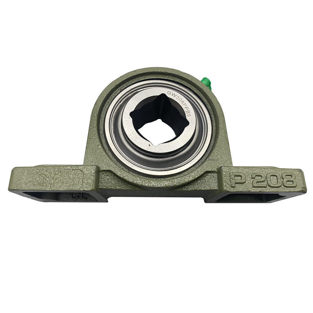 For Tufline TPBT60 GW208PPB5-P 1-1/8" Square Disc Harrow Pillow Block Bearing US