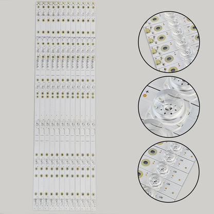 LED Strips For Sharp LC-65Q6020U LC-65Q620U LC-65Q7300U LC-65N7003U LC-65N6003U