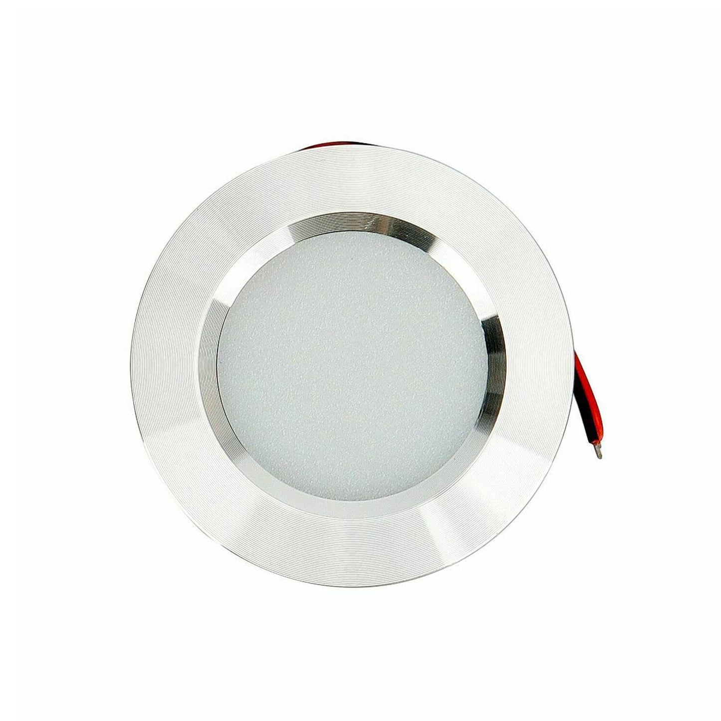 6X 12V LED Lights Recessed Ceiling light For RV Camper Interior Cool White 6400K