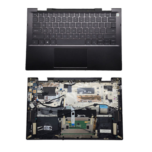 For Dell Inspiron 7306 2-in-1 Palmrest Backlit Keyboard Touchpad 6KXGM 13.3" US