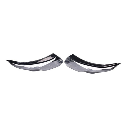 Pair Fits For 2012-2019 Land Rover Range Rover Evoque Headlight Lens Cover New