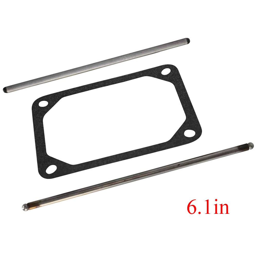 Push Rod Set & Valve Cover Gasket for Briggs & Stratton 690981 690982 690971