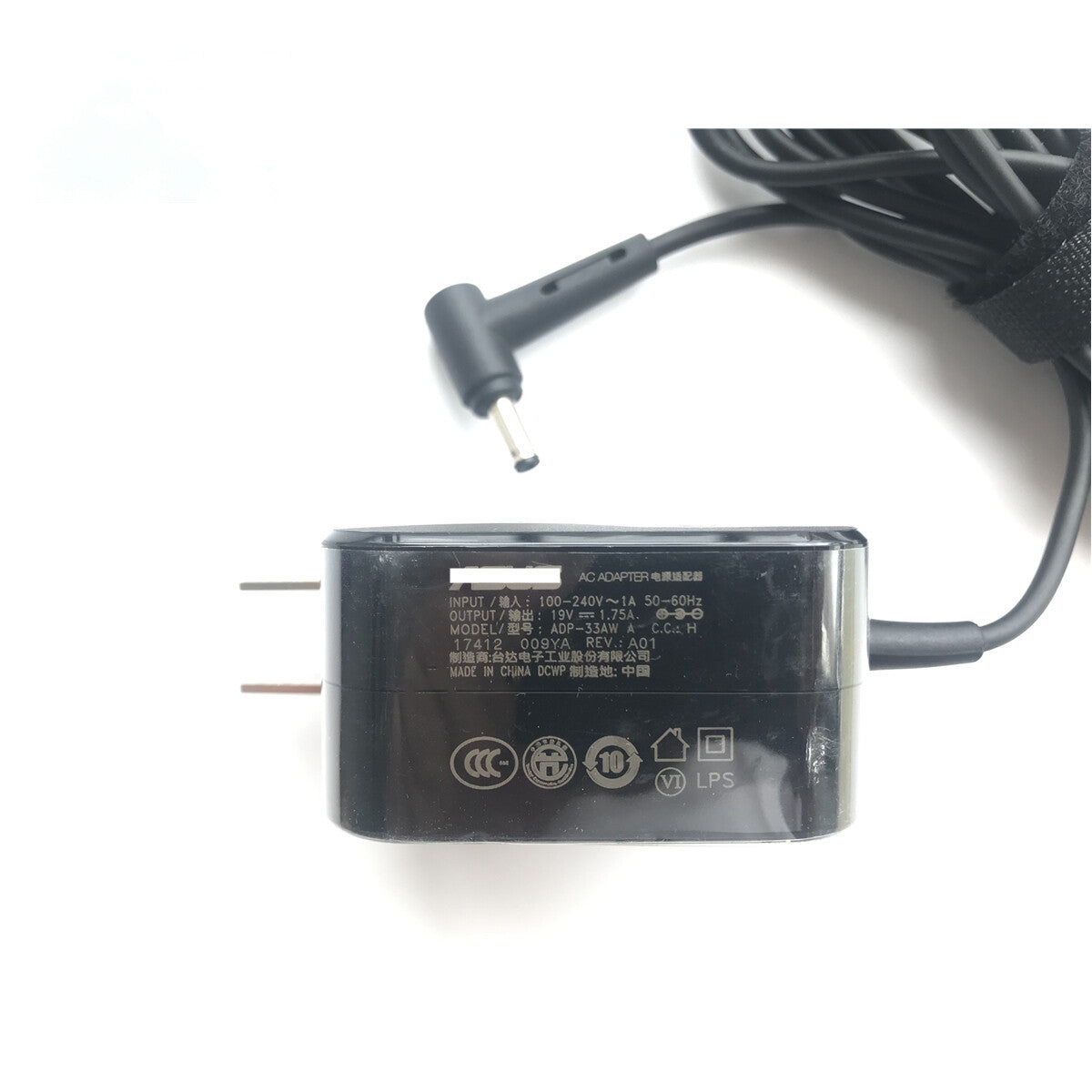 For Asus ADP-33AW Ac Laptop Charger Adapter Charger Power Supply 19V 1.75A 4.0mm
