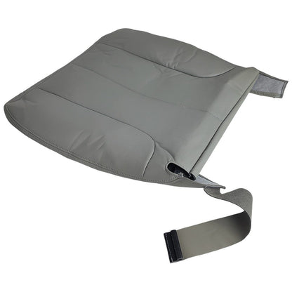 Passenger Bottom Leather Seat Cover Gray Fit For 2002 - 2005 Dodge Ram 1500 SLT