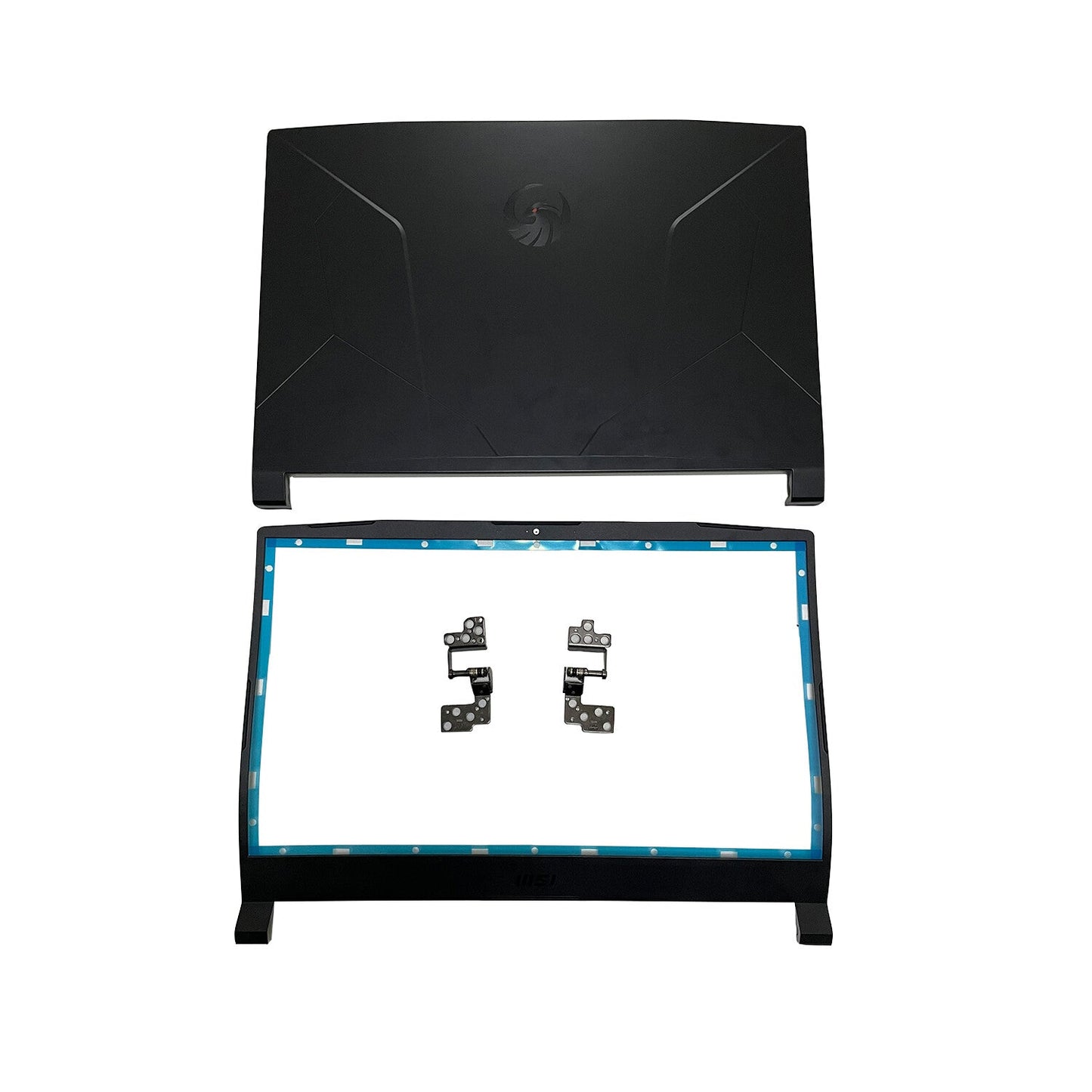 MS1581 MS 1582 Plastic Back Cover Bezel Hinges Black for MSI Katana GF66 11UG