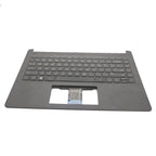 Palmrest For HP 14-DQ1043CL 14-FQ 14-DQ Keyboard Non-Backlit Black M03796-001 US
