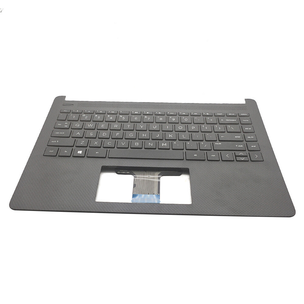 Palmrest For HP 14-DQ1043CL 14-FQ 14-DQ Keyboard Non-Backlit Black M03796-001 US