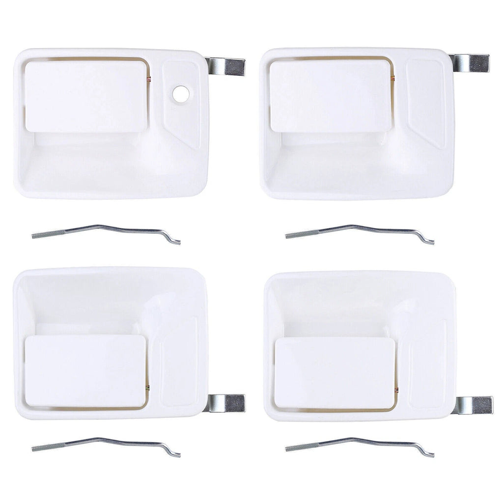 4× Front & Rear Outside Door Handle Fit For 1999-2016 Ford Super Duty F250 F350