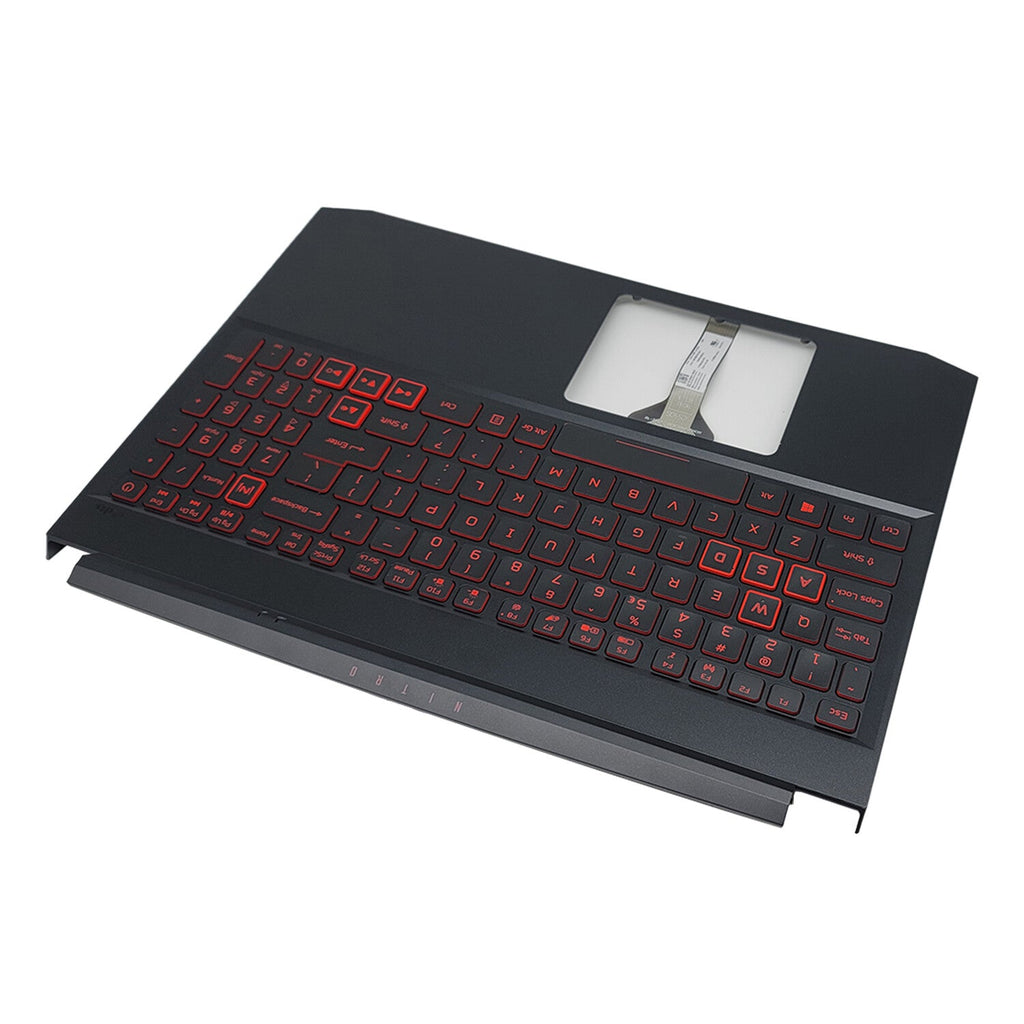 For Acer Nitro 5 AN515-57 Palmrest Backlit Keyboard Narrow Cable 6B.QEXN2.001 US