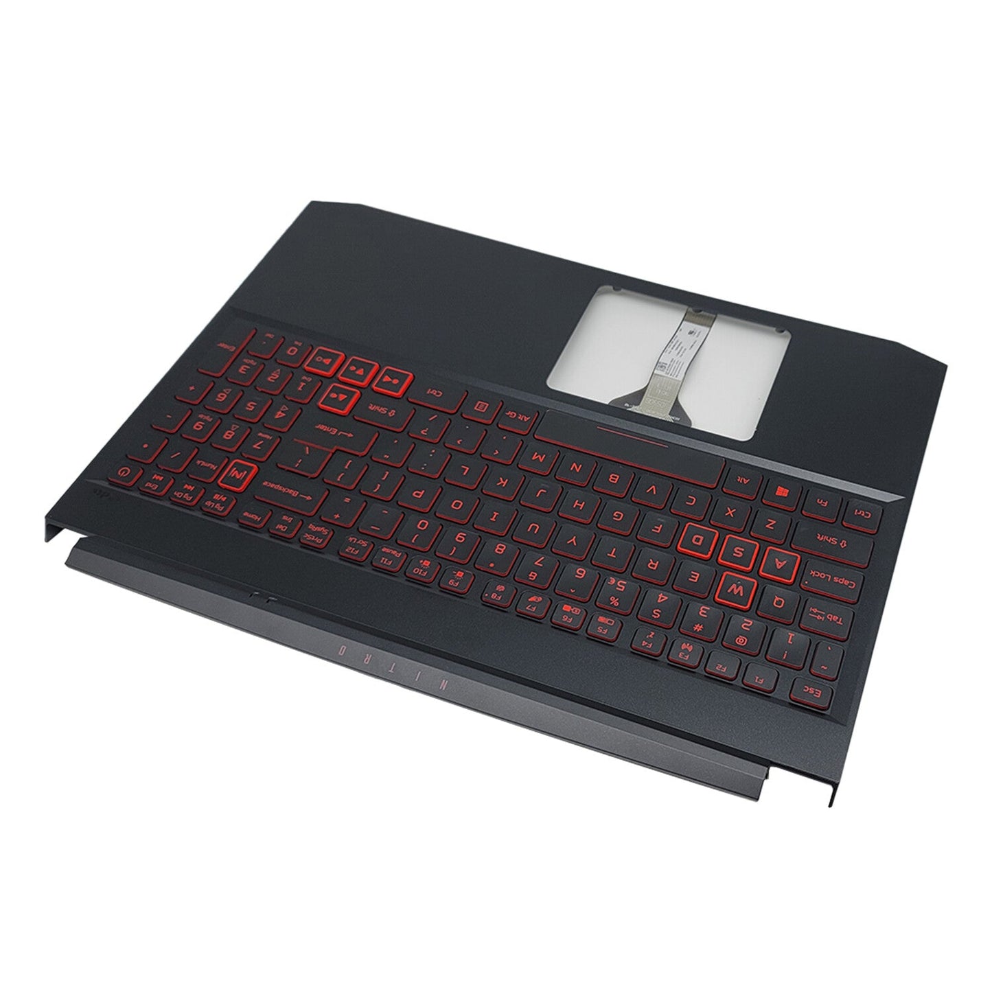 For Acer Nitro 5 AN515-57 Palmrest Backlit Keyboard Narrow Cable 6B.QEXN2.001 US