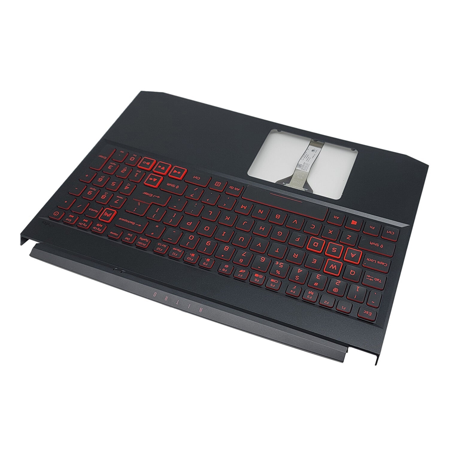 For Acer Nitro 5 AN515-57 Palmrest Backlit Keyboard Narrow Cable 6B.QEXN2.001 US