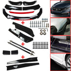 For Mazda 2 3 6 Front Rear Bumper Lip Spoiler Splitter Body Kit Side Skirt