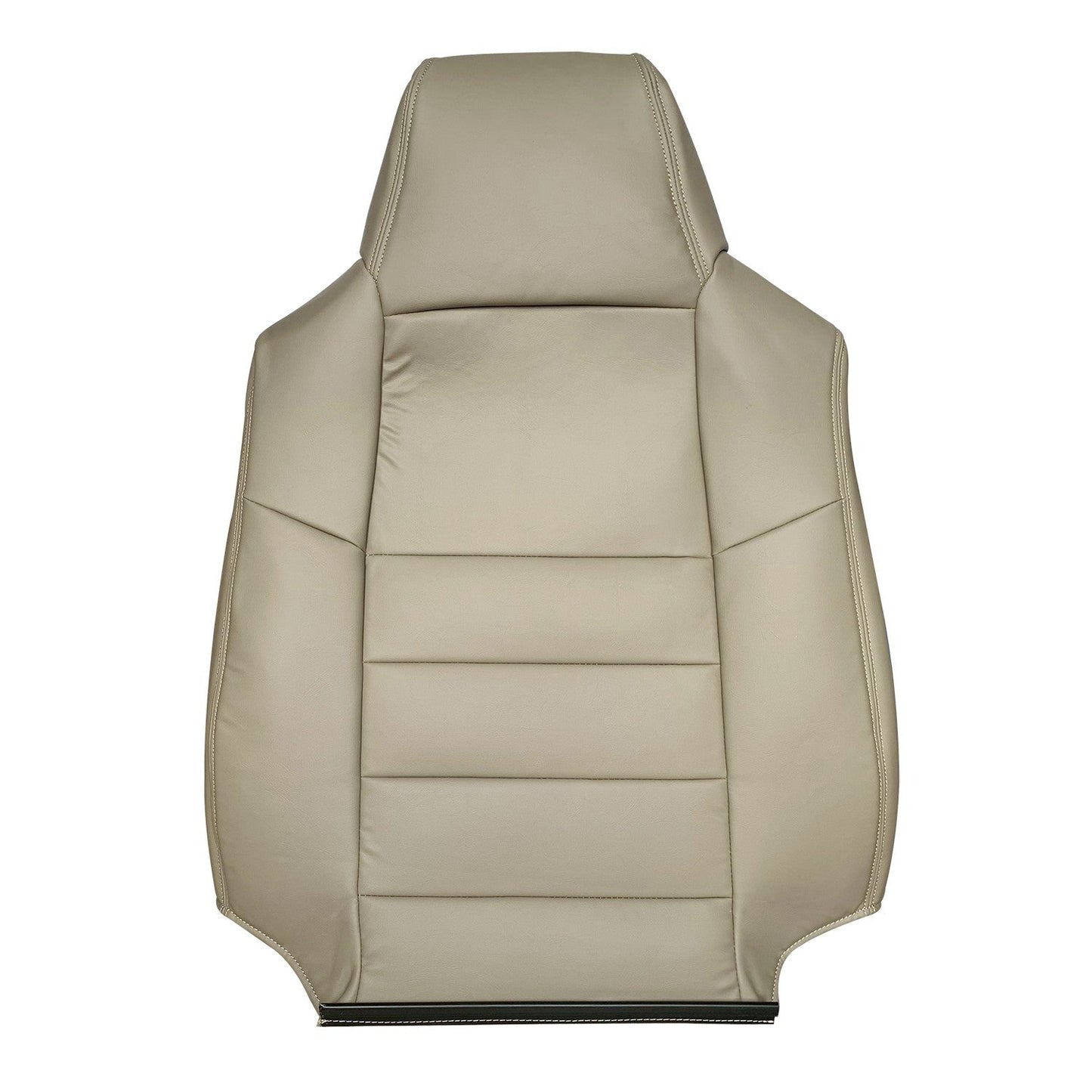 Driver Top Lean Back Leather Replacement Seat Cover For 2002-07 Ford F250 F350