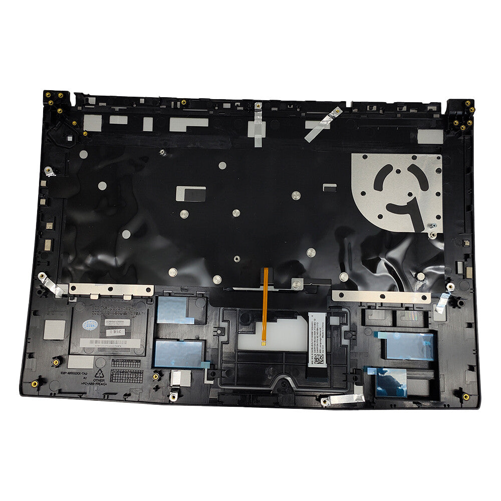 For MSI GF65 9SD 9SE 10SD MS-16W1 Palmrest Backlit Keyboard Upper Case Black US
