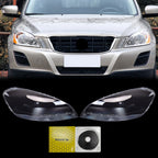 Front Pair Headlight Lens Cover For Volvo XC60 2009 2010 2011 2012 2013 Clear