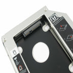 CD DVD ROM Optical Bay 9 5mm Universal SATA 2nd HDD SSD Hard Drive Caddy