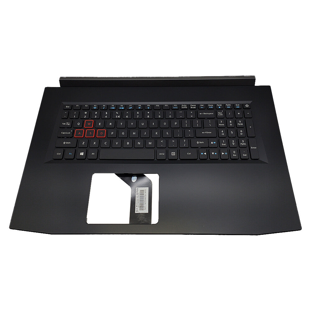 New Palmrest Backlit Keyboard For Acer Predator Helios 300 PH317-51 17.3in Black
