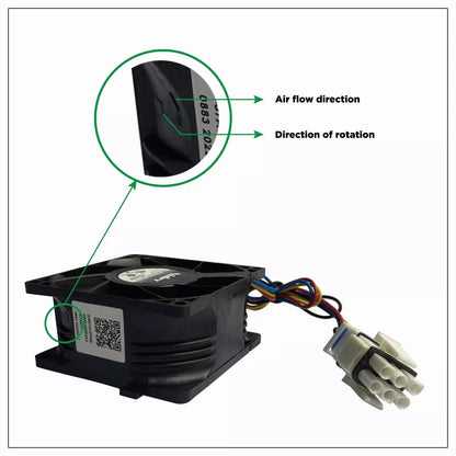 New For GE Refrigerator Evaporator Fan Motor WR60x26866 WR49x25197 239D1412 US